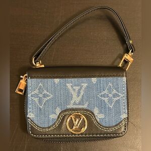 Jean Clutch Credit Card Holder